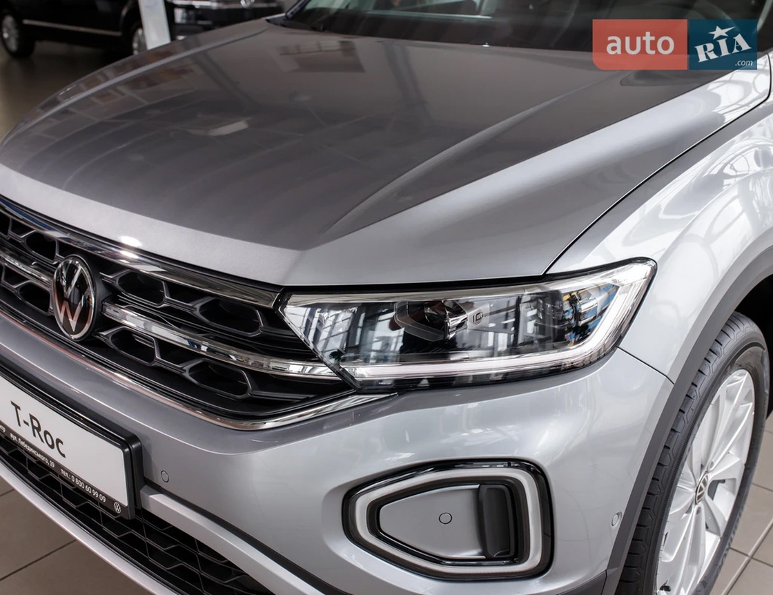 Нові авто - доступні тут і зараз. Новий Volkswagen T-Roc 2025.